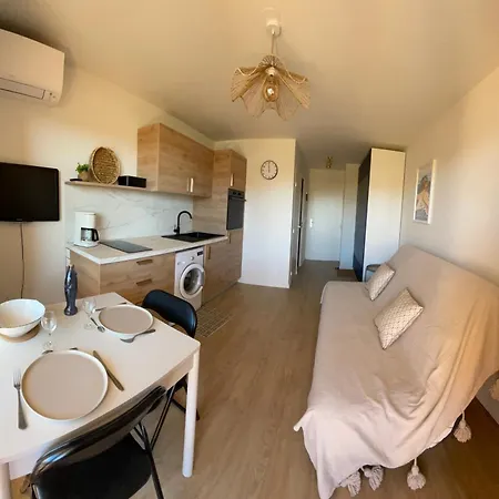 L'orangeraie T2 Clim Terrasse Proche A Pieds Gare Pour 1 A 4 Personnes Appartement *